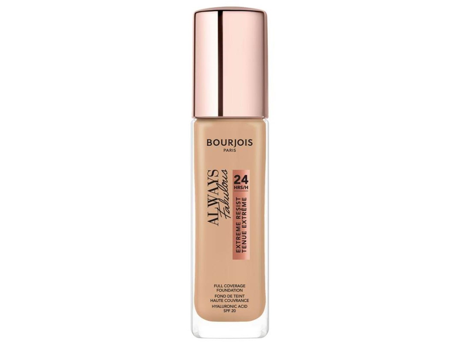 Bourjois Always fabulous 24hrs foundation SPF20 - No. 425 Miel / Honey Bourjois Always fabulous 24hrs foundation SPF20 - No. 425 Miel / Honey